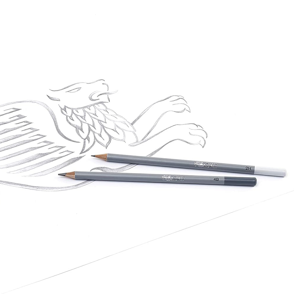 윈저앤뉴튼그래픽 연필(midium) 12종 틴케이스 세트 WI0490008