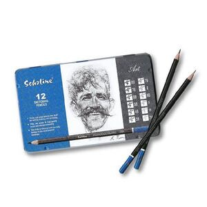 티티경인 스케치용 미술연필세트 12자루 (2H-8B)