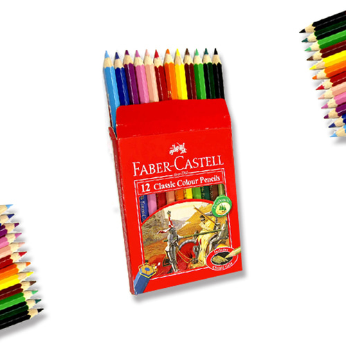 파버카스텔 유성 수채 색연필 12색 24색 36색 48색 60색 모음