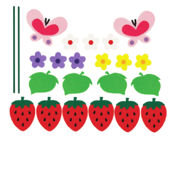 [환경꾸미기/봄]딸기(중)