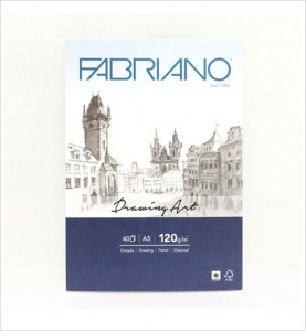 파브리아노 드로잉아트 AT01 A5(148*210) 120g/40매(상단제본)