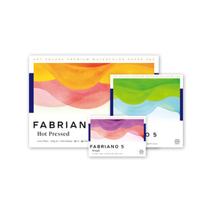 아트스퀘어 프리미엄 SFA5C02 파브리아노5 스케치북 중목 300g/m2 170X240mm