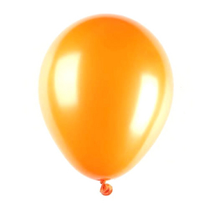 [라운드펄풍선]13cm(5인치) 오렌지(100개/1봉)