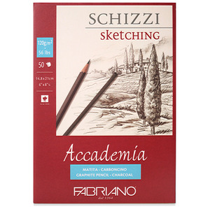 파브리아노 아카데미아 스케치북 A4 120g 50매 AC02