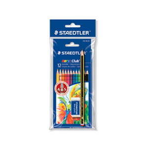 스테들러 노리스144 색연필12색세트(12색 색연필+연필1자루+지우개)